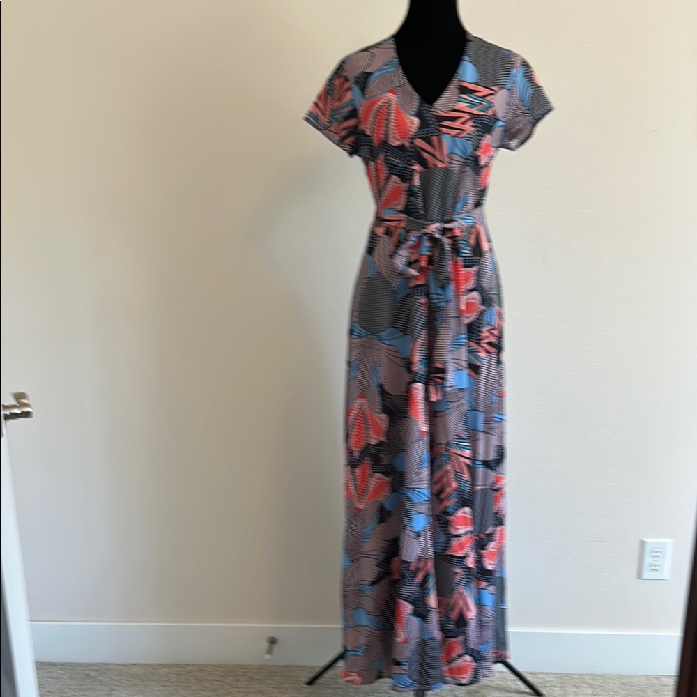 Floral Maxi Dress - Multicolor